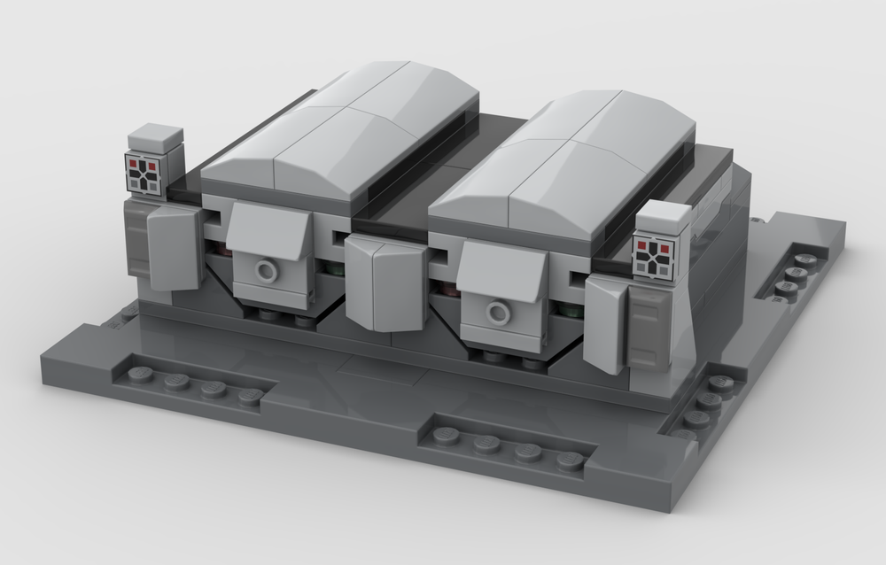 Lego Cargo Crates with Docking Station