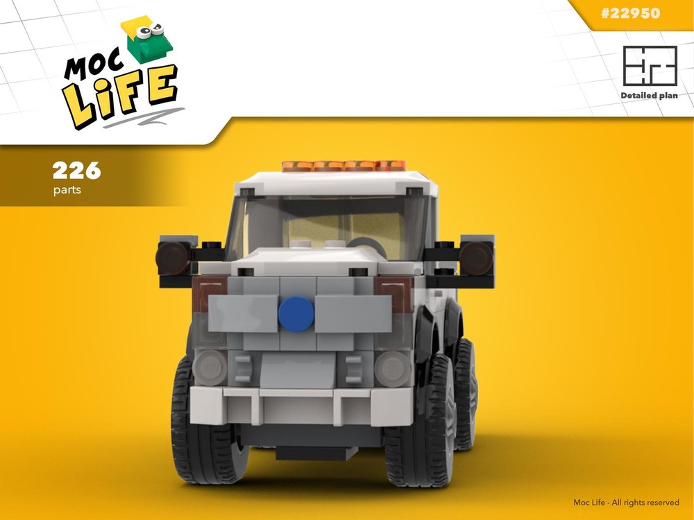 Lego Ford F-250 regular cab small bed