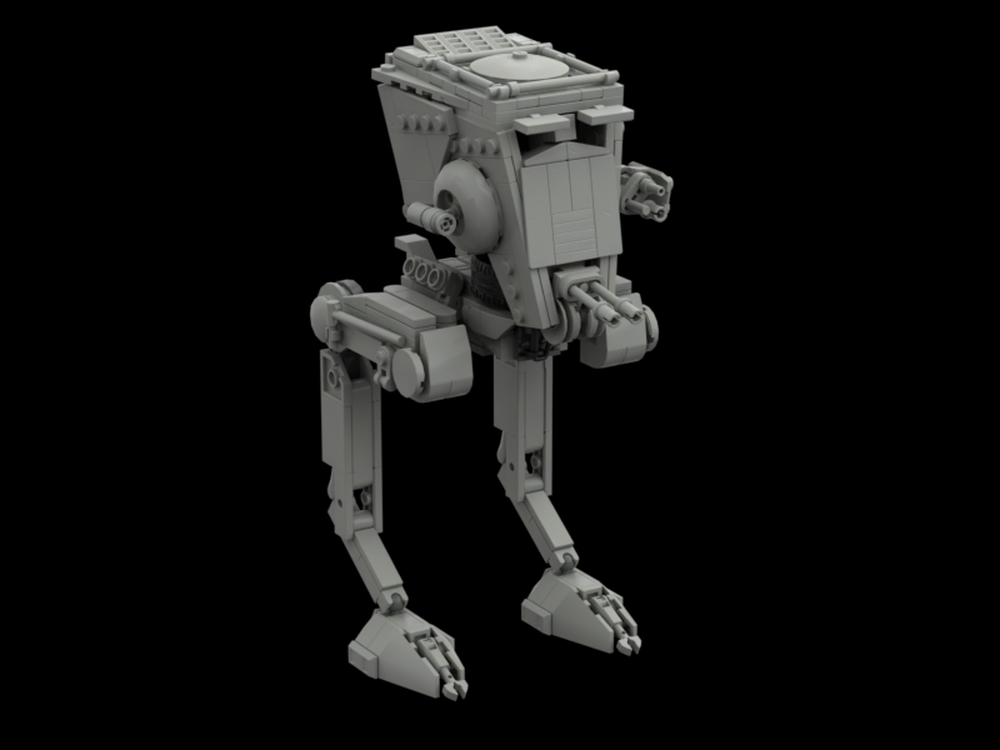 Lego AT-ST (Free instructions)
