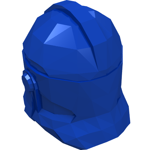Lego Helmet Clone Trooper Phase 2, Closed Front [Plain]