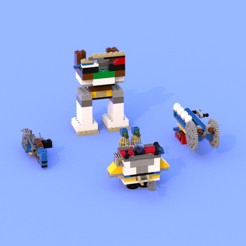 Lego Buzzsaw (Modular Mech)