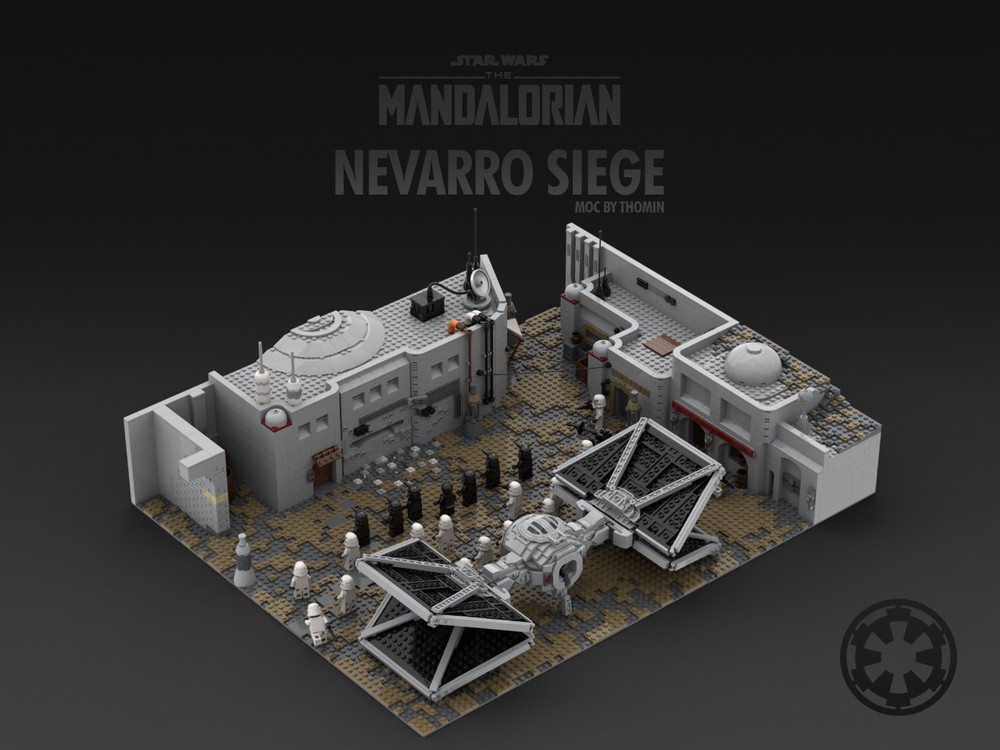 Lego Nevarro Siege - Mandalorian Season 1 Finale - Magnum Opus