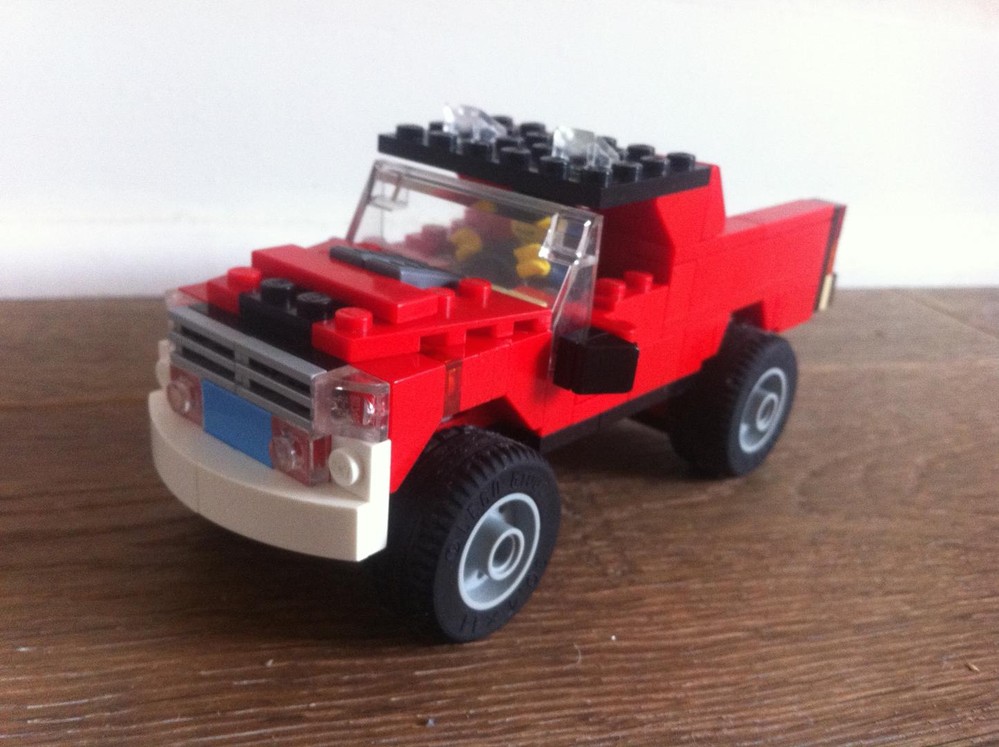 Lego 5867 Minifig Scale Ford F150
