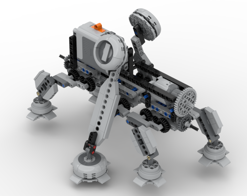 Lego Base structure for the motorized AT-TE