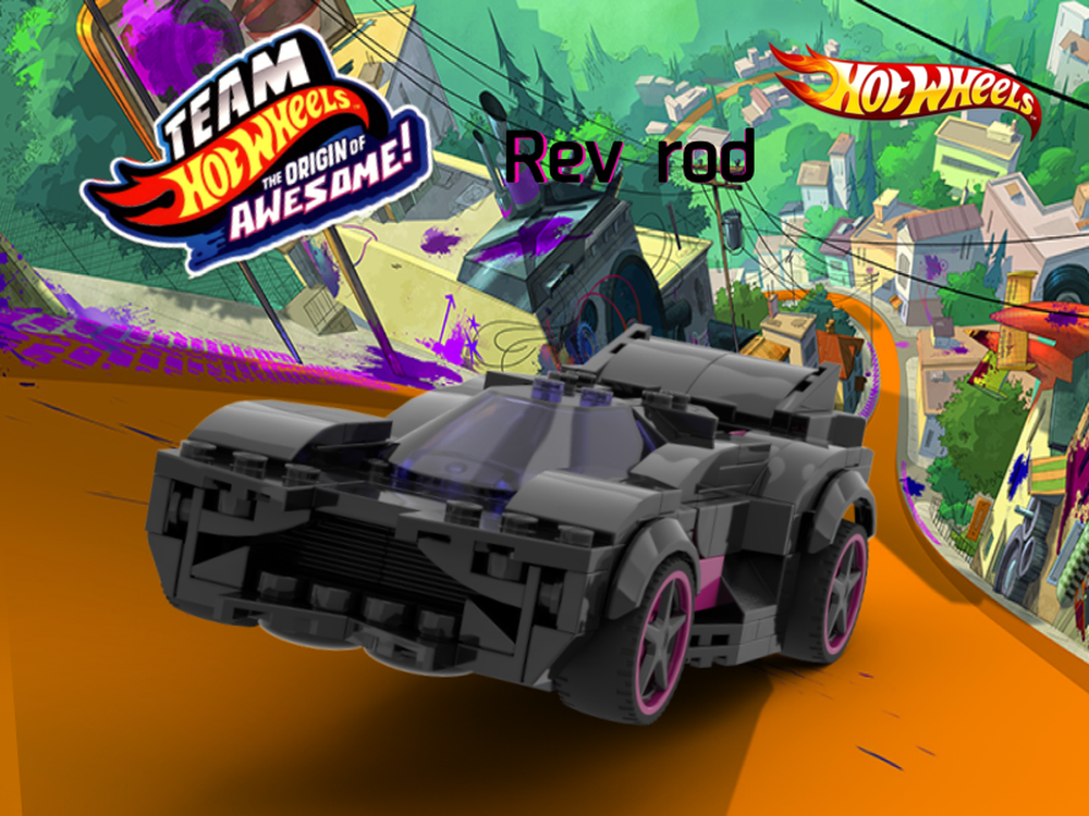 Lego Team Hot Wheels The Orgin of Awesome - Rev rod