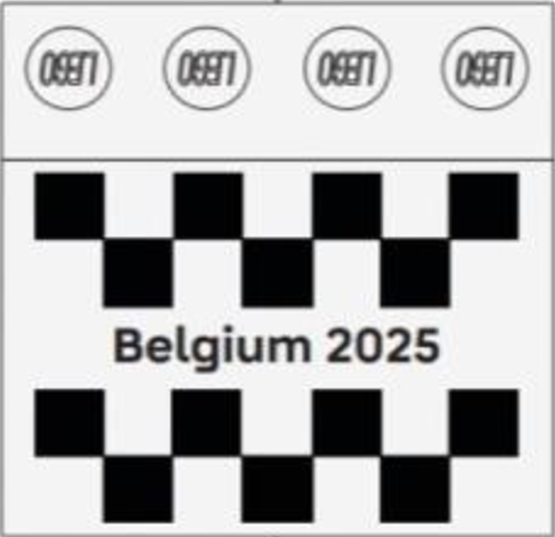 Lego 2025 Formula 1 Belgian Grand Prix Tile