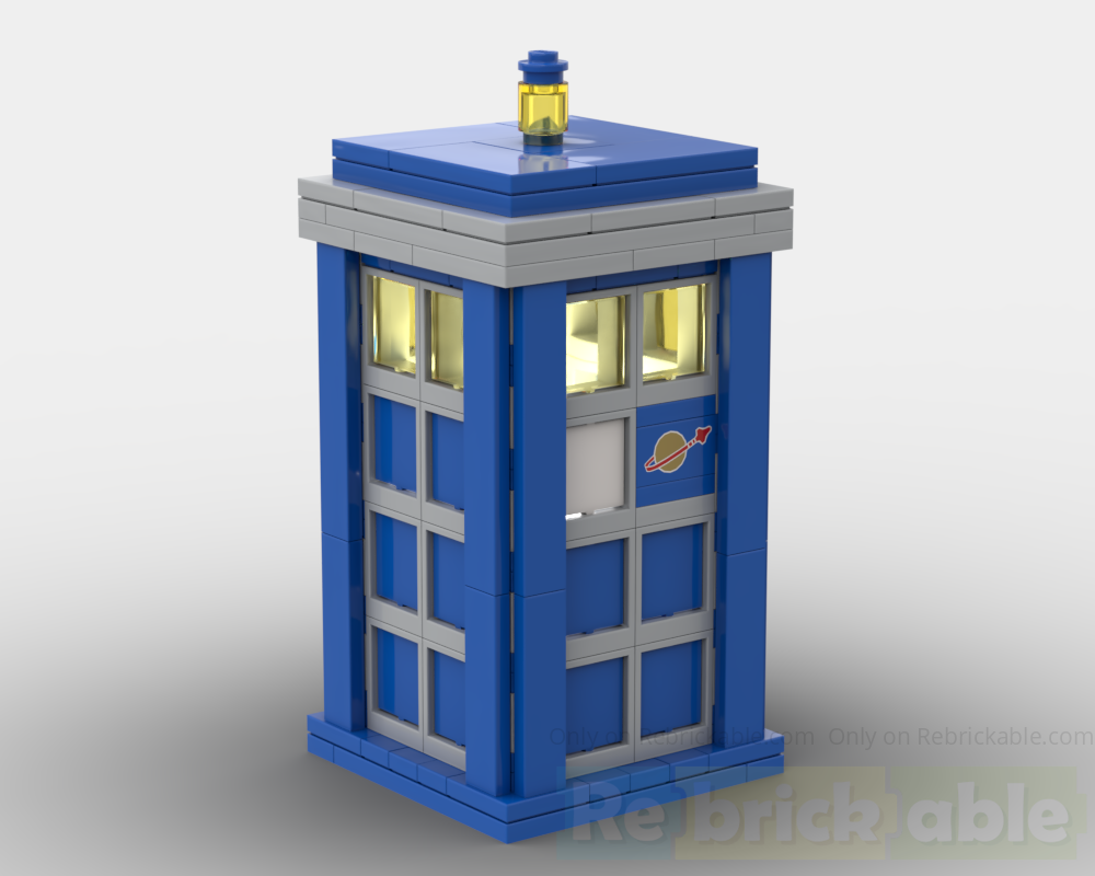 Lego CS Tardis