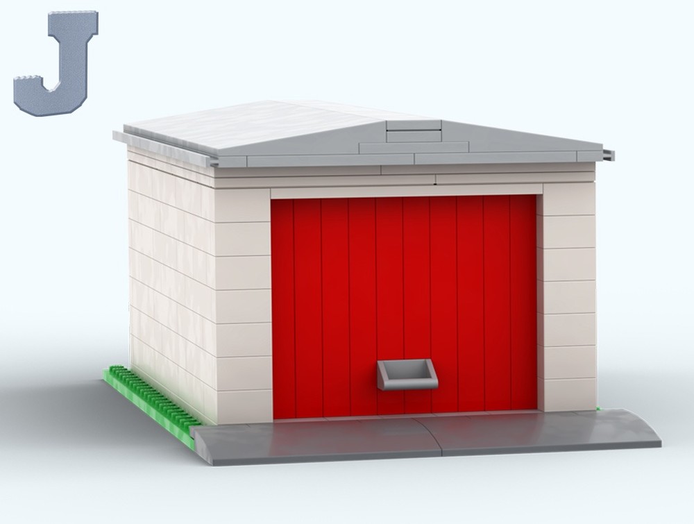 Lego Basic Single Car Garage