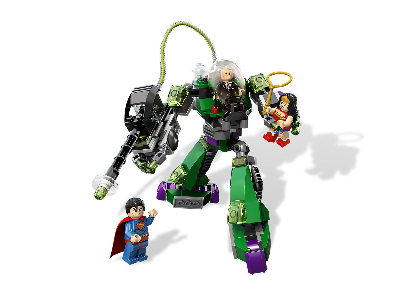 Lego Superman vs Power Armor Lex