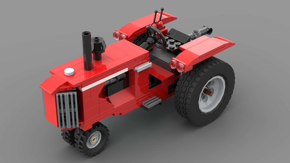 Lego Small Red Rowcrop Tractor