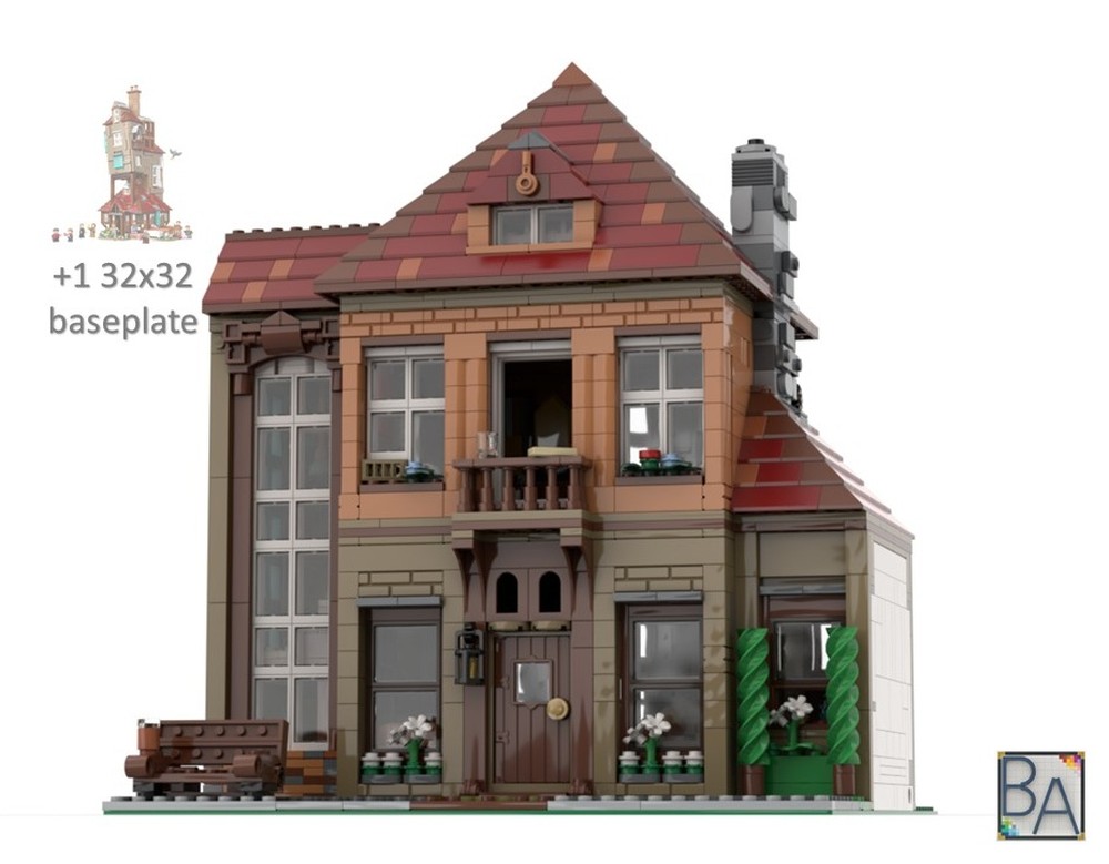 Lego Mediterranean Holiday House