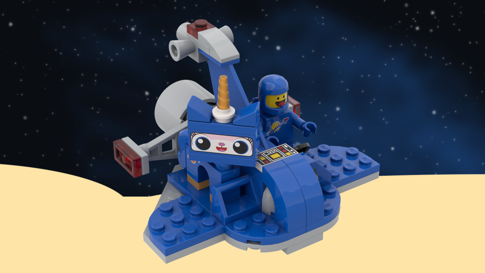 Lego Classic Space Reimagined: Astro Flyer (Benny and Unikitty)