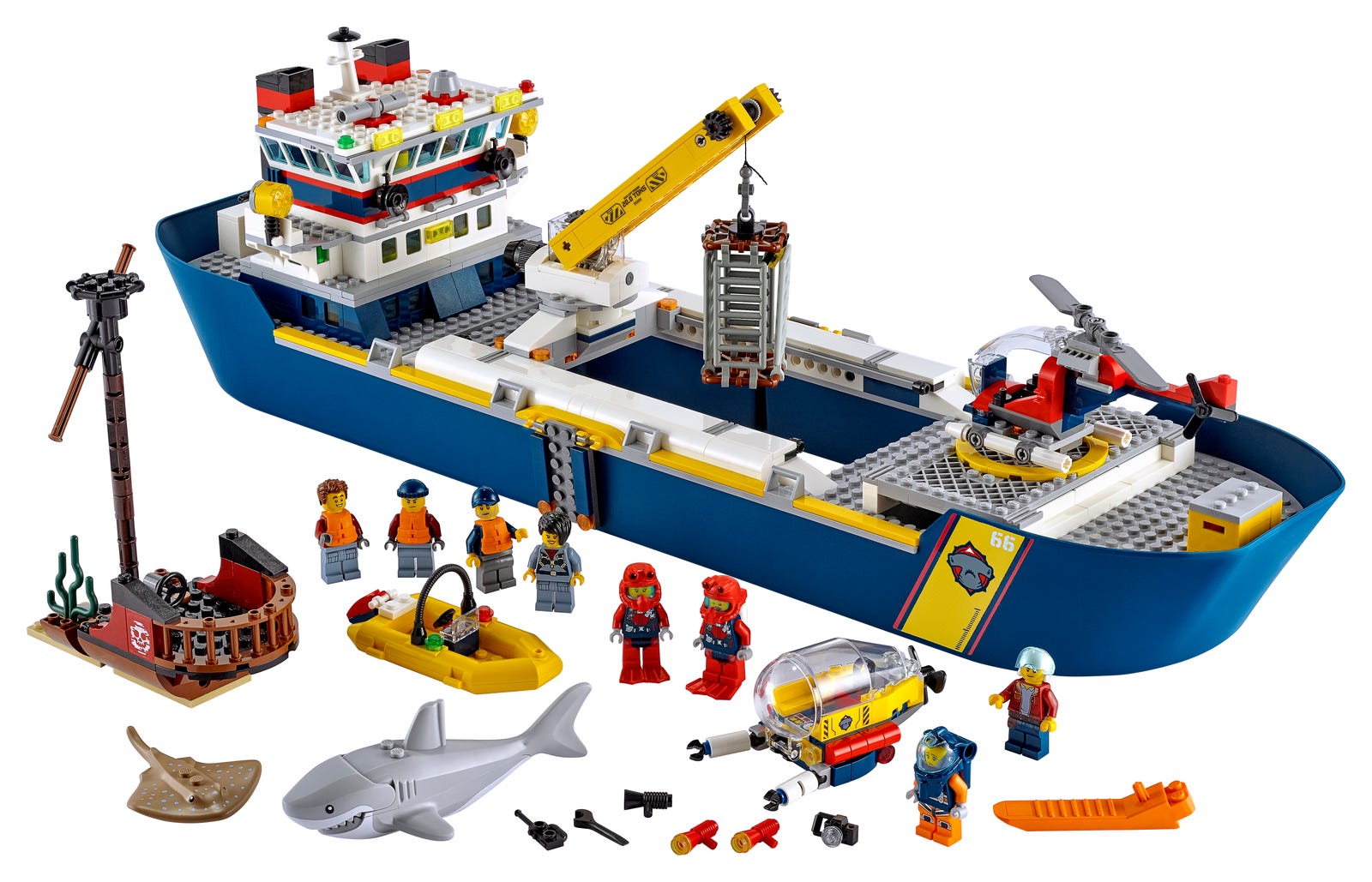 Lego Ocean Exploration Ship