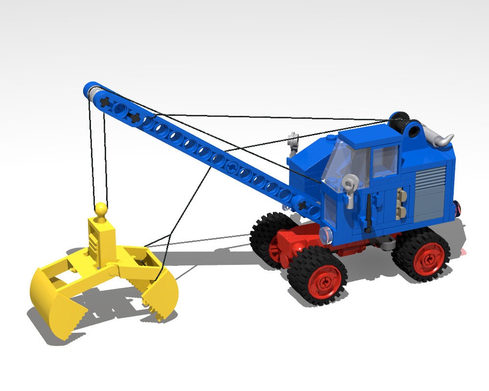 Lego Excavator type Fuchs 301