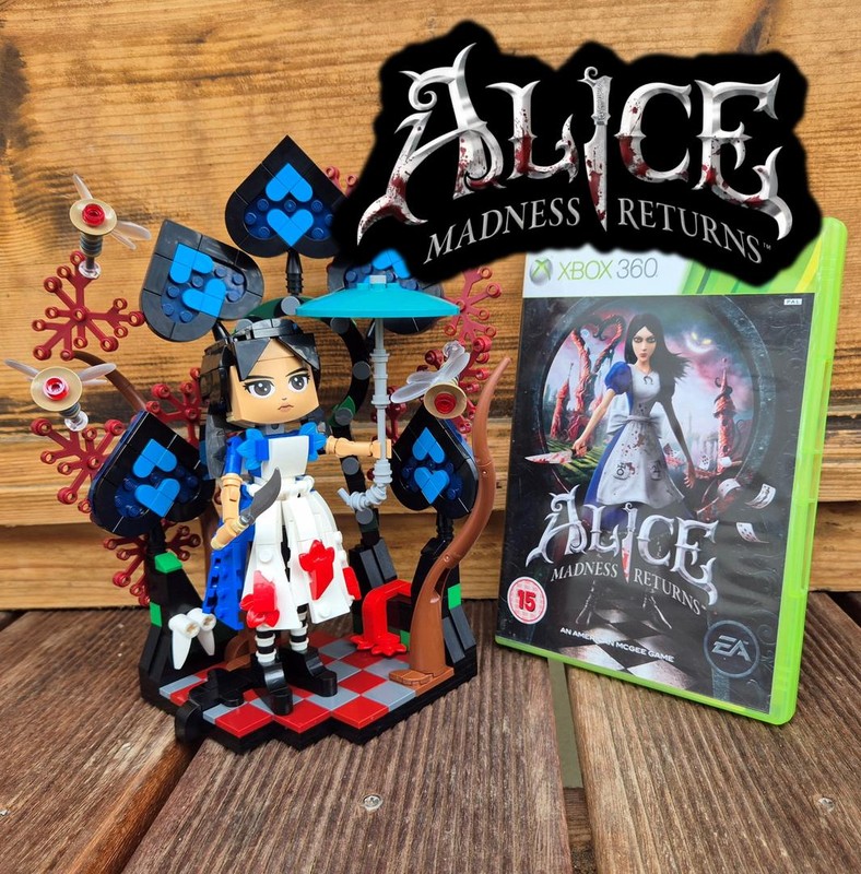 Lego Alice Madness Returns Figure