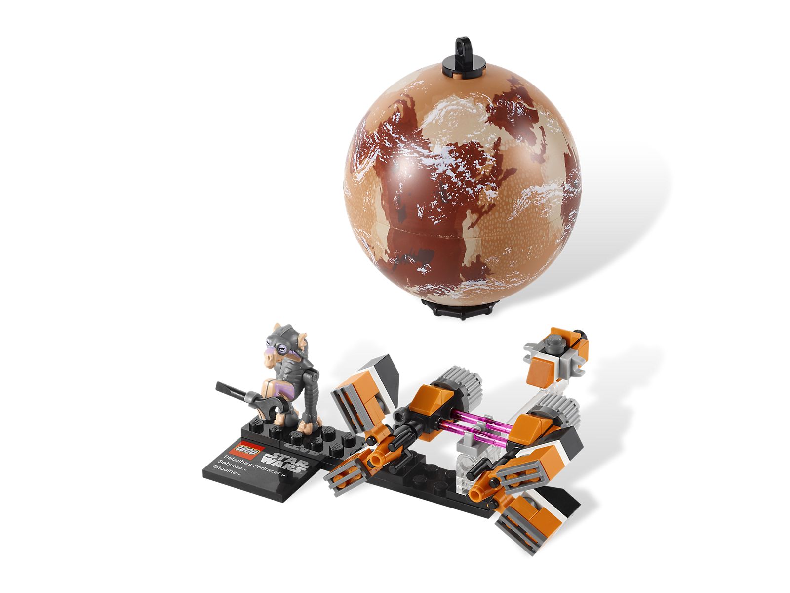 Lego Sebulba's Podracer & Tatooine