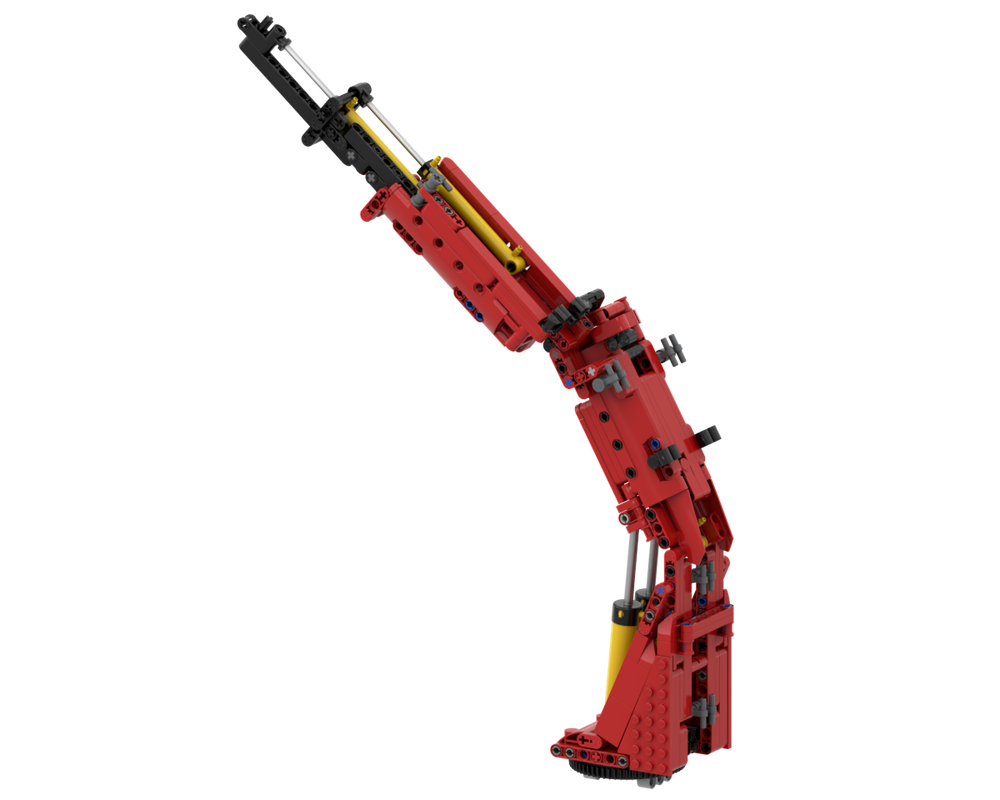 Lego Pneumatic Foldable Crane