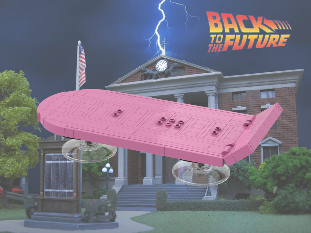 Lego Hoverboard for MOC-256659 - Maxifig Marty McFly from “Back to the Future”