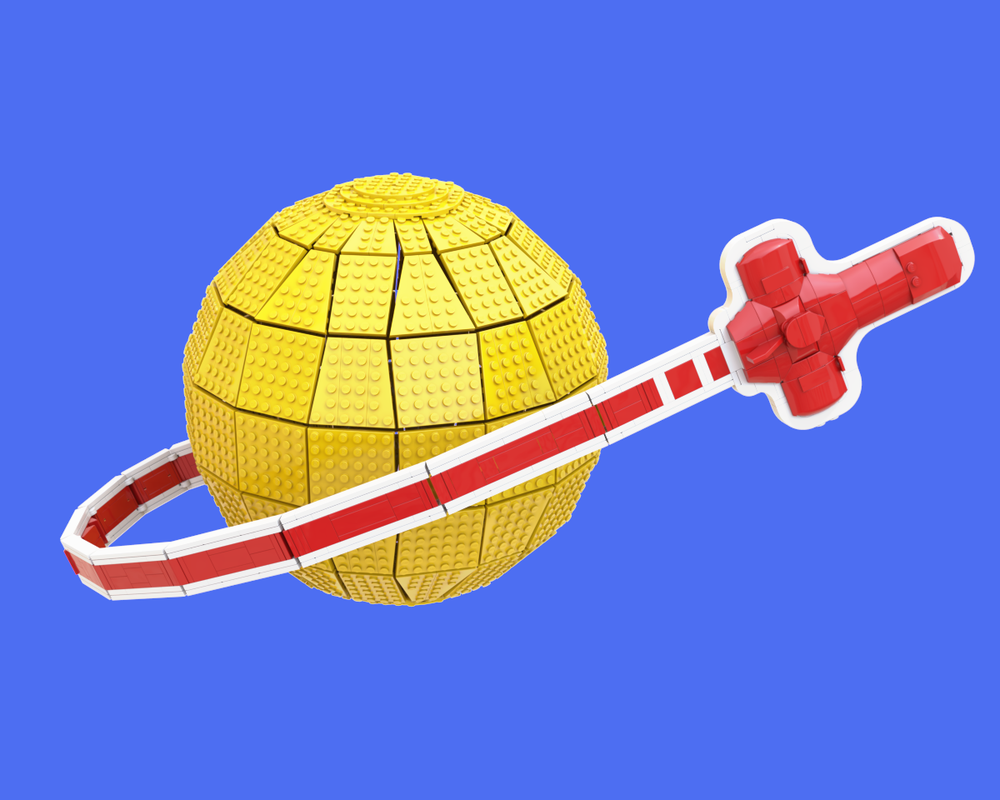 Lego 3D Classic Space Logo