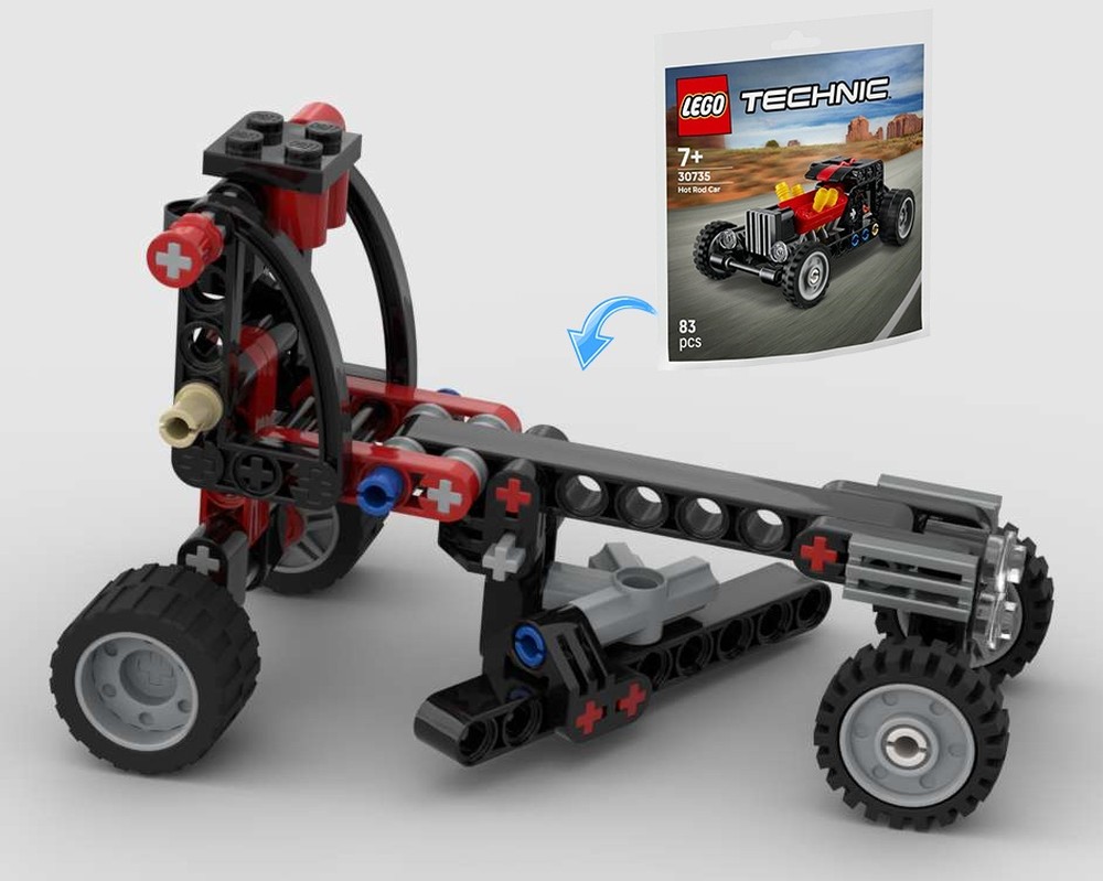Lego Grader 30735 Alternate Build