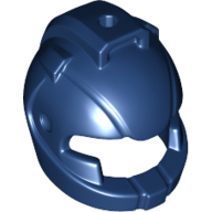 Lego Helmet Space with Air Intakes and Hole on Top / Dark Blue
