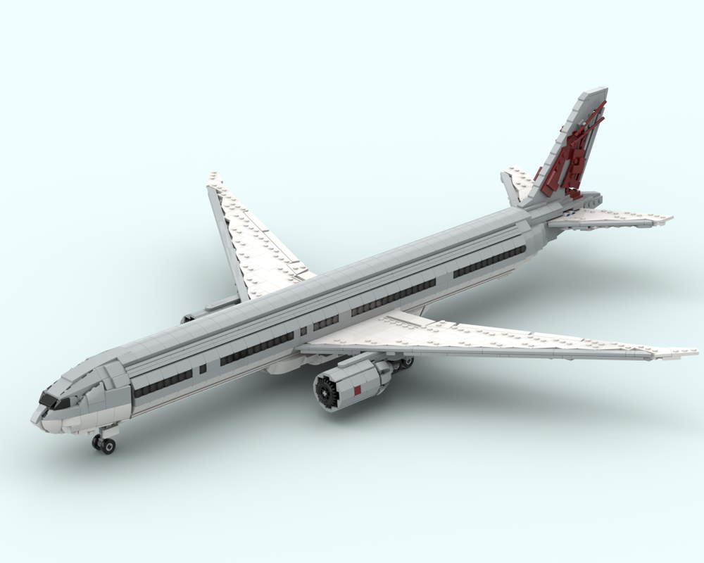 Lego Boeing 777-300ER - Qatar Airways Livery (1:100)