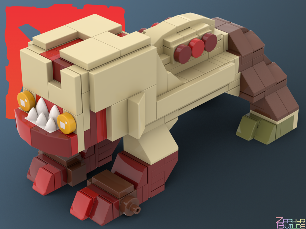 Lego DOTA 2 N'aix/Lifestealer Brickheadz