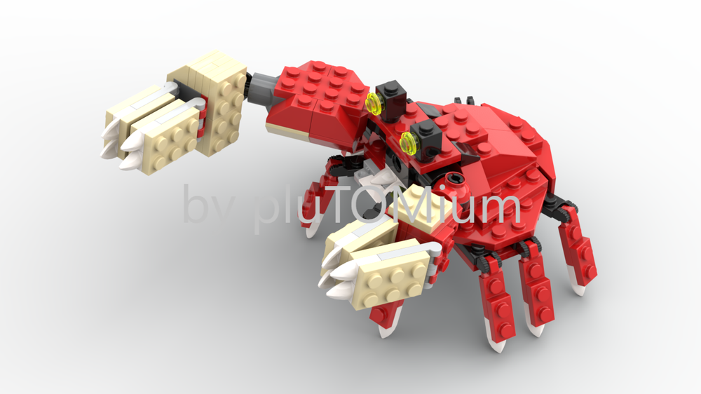 Lego Red Crab (LEGO 6914 Alternate)