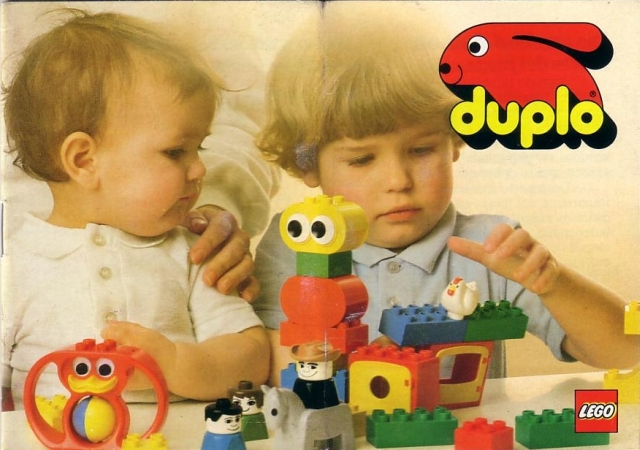 Lego 1983 Small Duplo Iberian (100184/100284-IB)