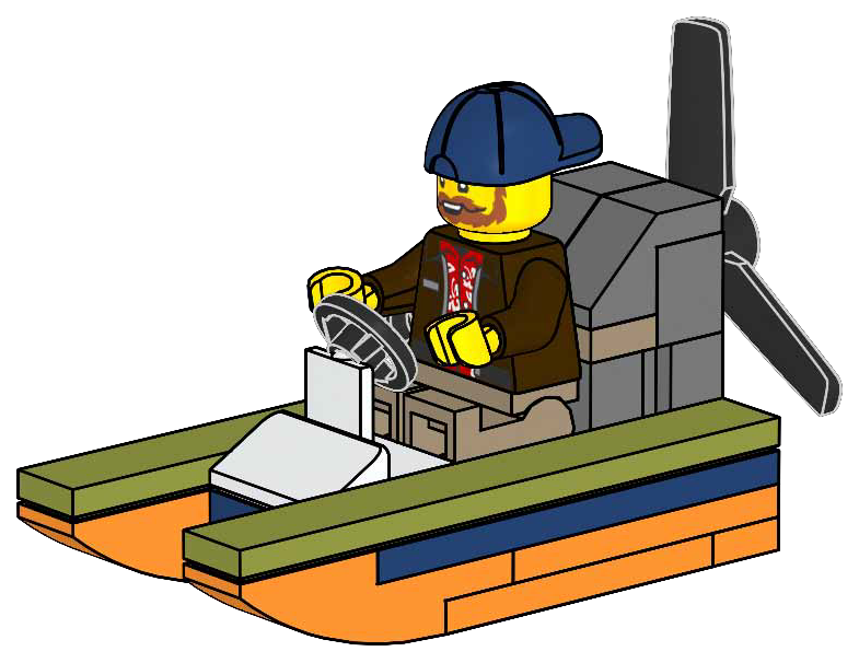 Lego Explorer & Hovercraft