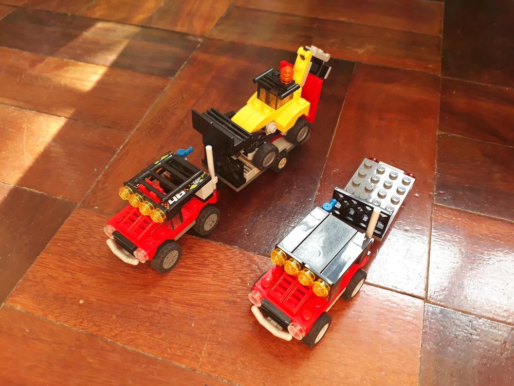 Lego Trailers for 31040 Desert Racers