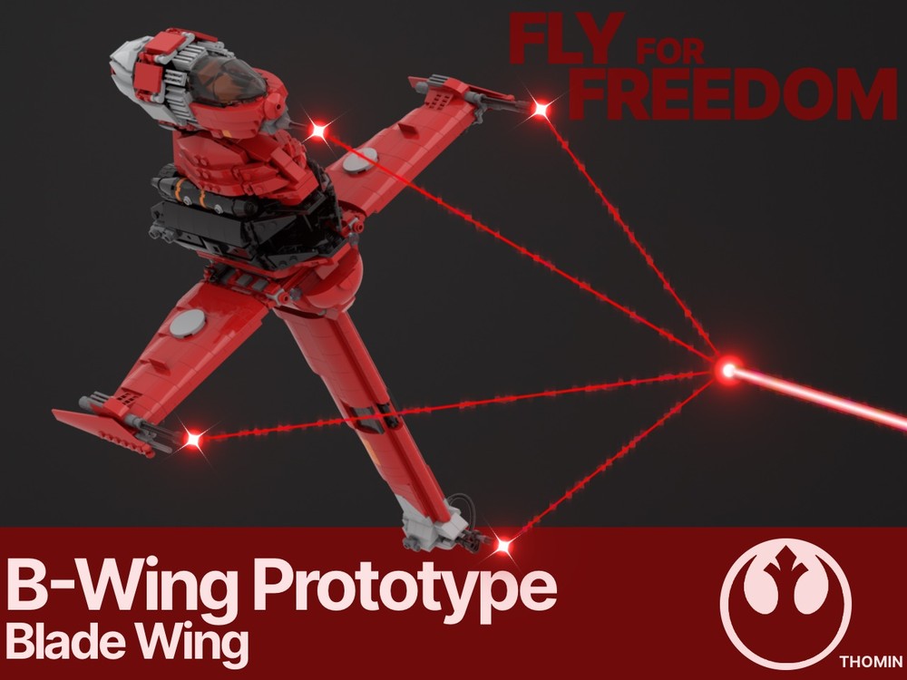 Lego Blade Wing - B-Wing Prototype