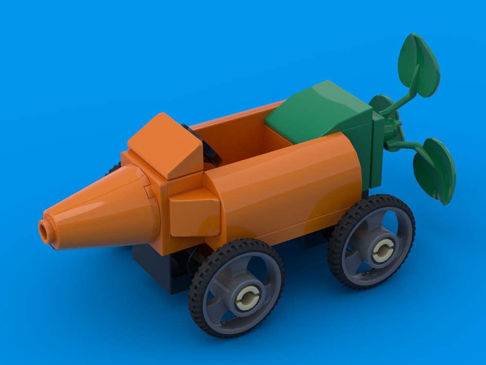 Lego Soapbox Carrot Racer