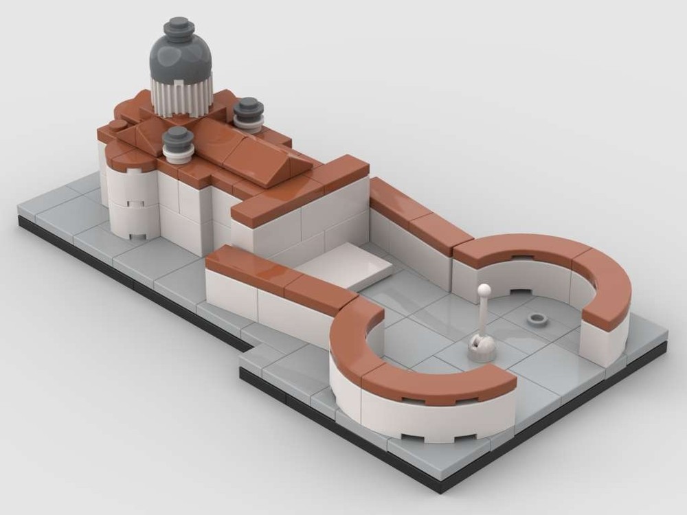Lego Saint Peter's Basilica and Square