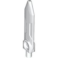 Lego Weapon Sword, Blade with Bar, Double Edge / White
