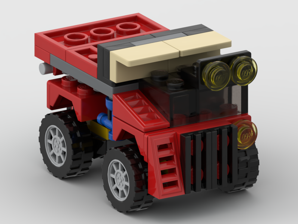 Lego desert mining truck - 31040