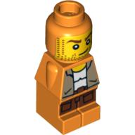 Lego Microfig Ramses Return Adventurer Orange