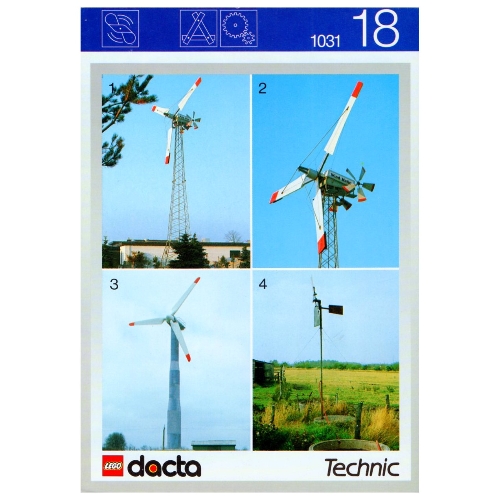 Lego Activity Booklet 18 - Windmills - Set 1030