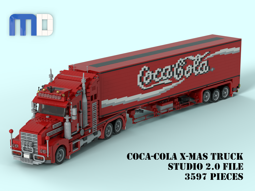 Lego Coca-Cola Truck MOC