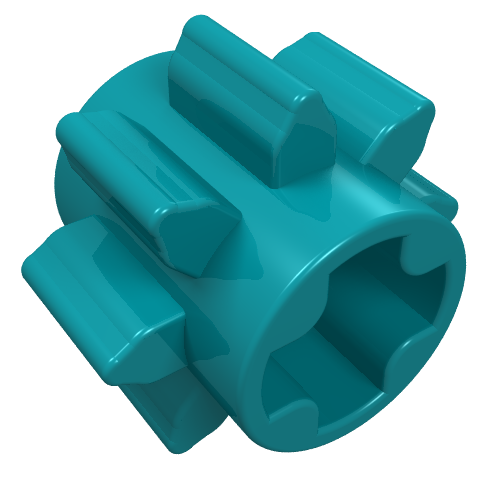 Lego Technic Gear 8 Tooth / Dark Turquoise
