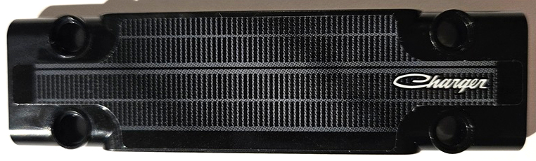 Lego Technic, Panel Plate 3 x 11 x 1 with Vehicle Grille and Silver 'Charger' Pattern (Sticker) - Set 42111