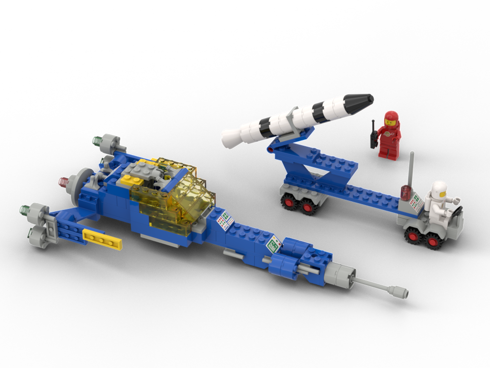 Lego 483 Alpha-1 Playset #7