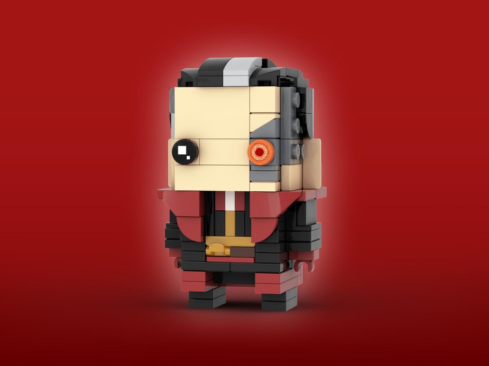 Lego Silco Brickheadz LEGO MOC - Netflix Arcane: League of Legends