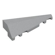 Lego Brick Wedged, Sloped 2 x 5 Right / Dark Azure