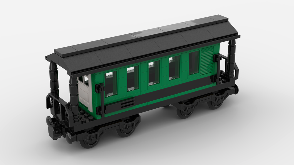 Lego My Own Train Passenger Wagon Mod
