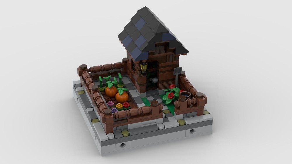 Lego Mini-Medieval-Modulars 14 - "Small Garden"