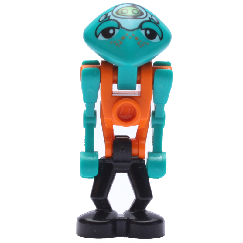 Lego Martian, Orange and Black