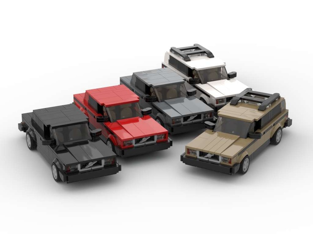 Lego Brick 240 - Set of Five Colors