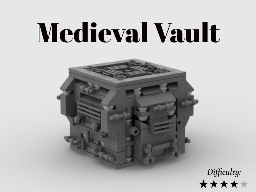 Lego Medieval Vault Lockbox Puzzlebox