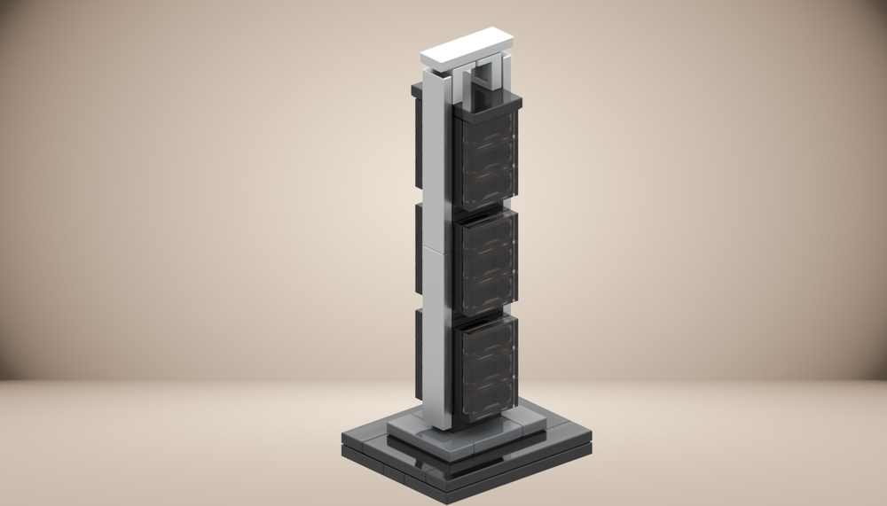 Lego Torre Cepsa (Caja Bankia, Repsol) - Madrid (Mini)